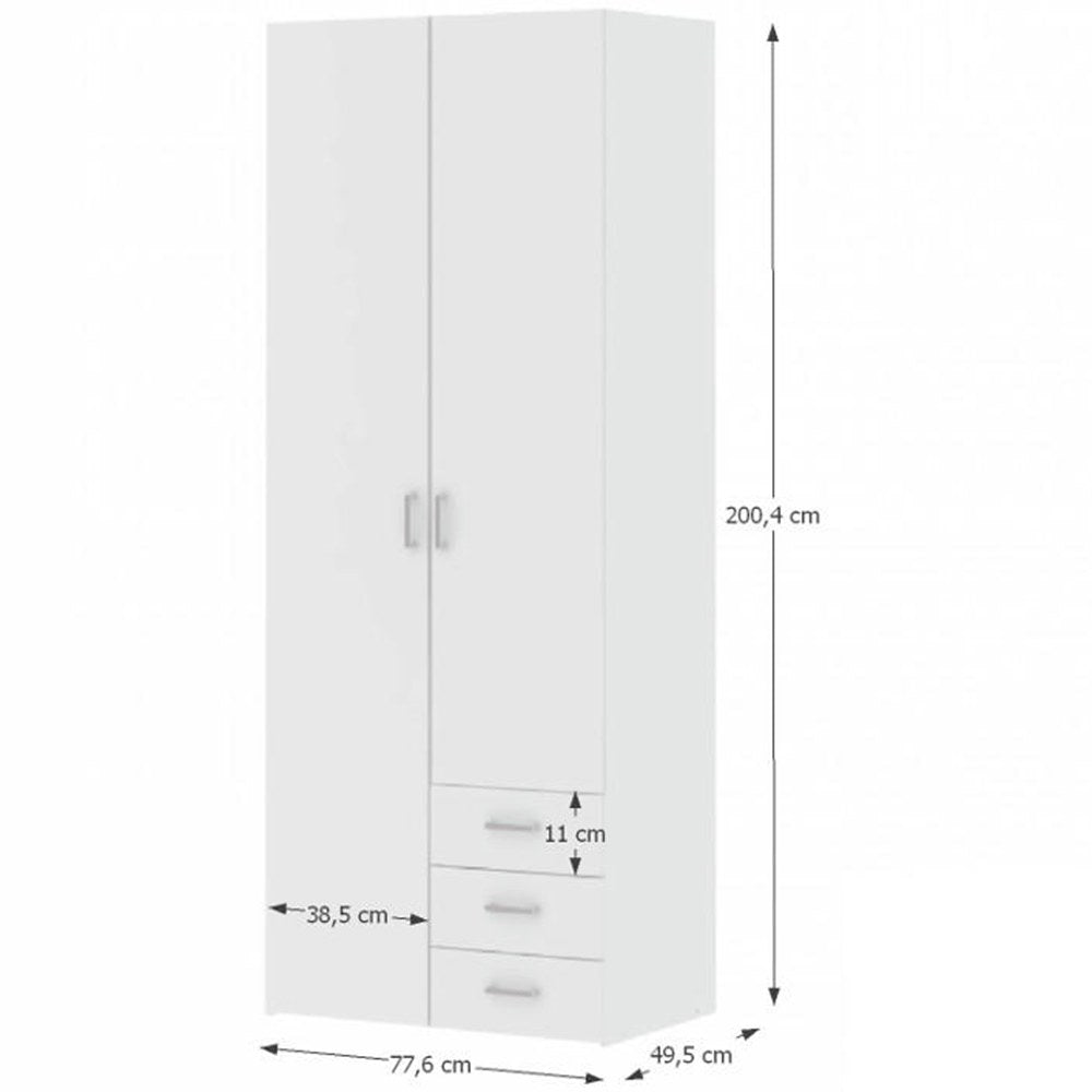 Dulap Gwen – schiță cu dimensiuni