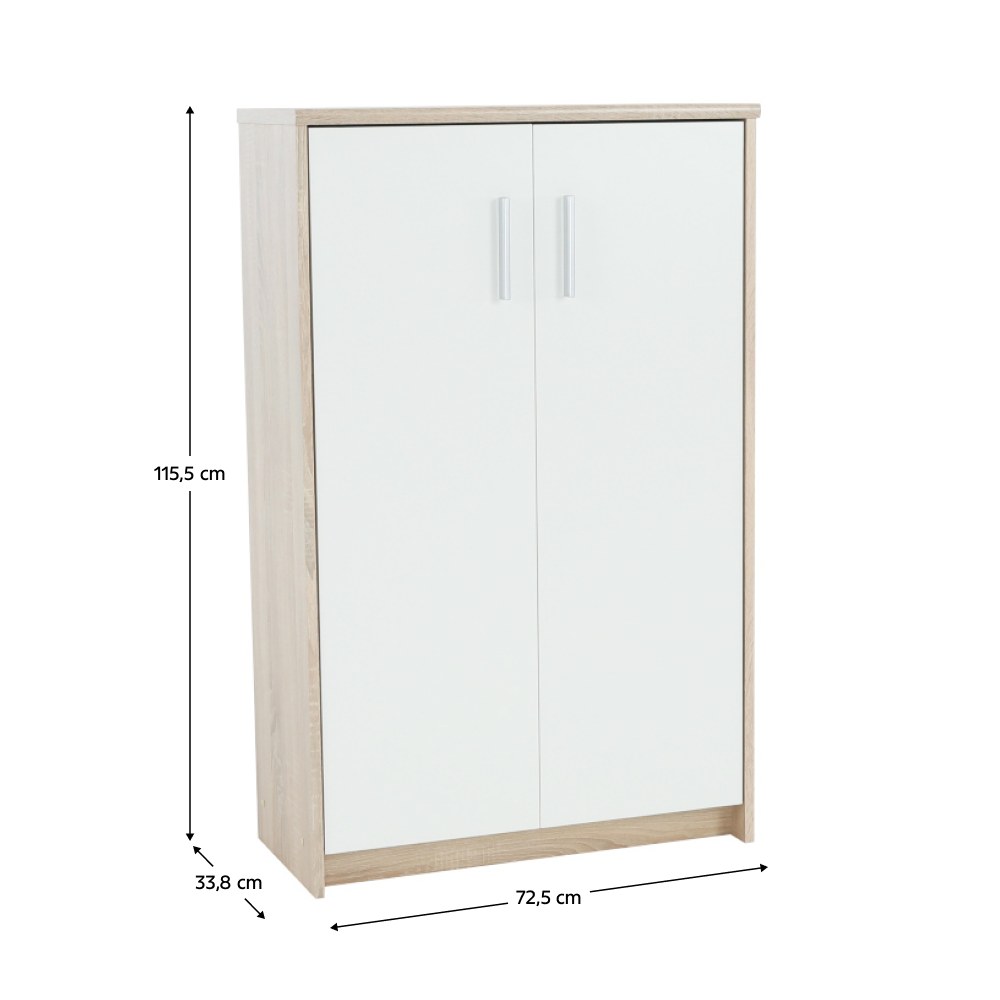 Dulap hol Johan – schiță cu dimensiuni