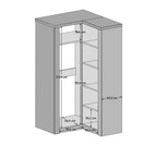 Dulap Infinity 14, vedere din alt unghi