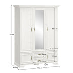 Dulap Irina – schiță cu dimensiuni