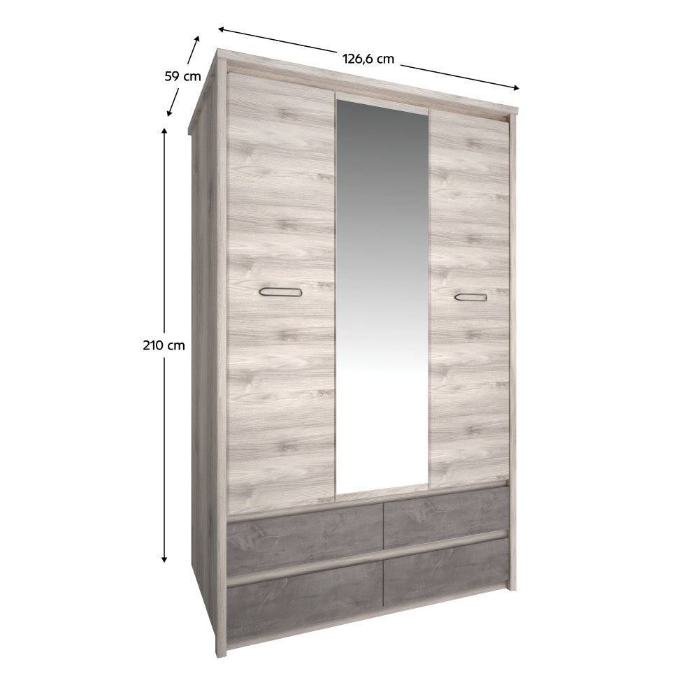 Dulap Jesi – schiță cu dimensiuni