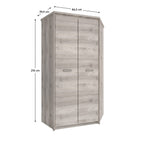 Dulap Jesi – schiță cu dimensiuni