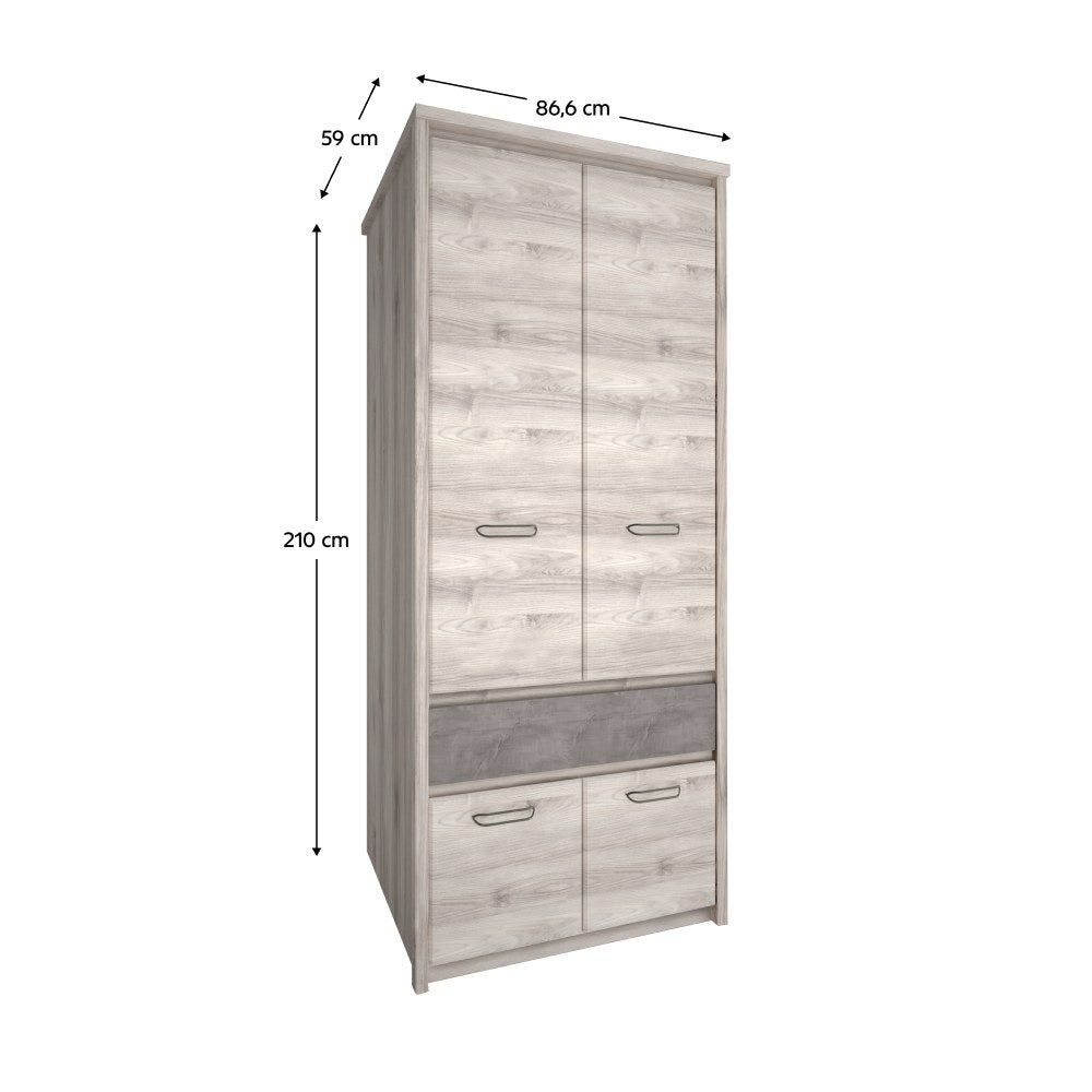 Dulap Jesi – schiță cu dimensiuni