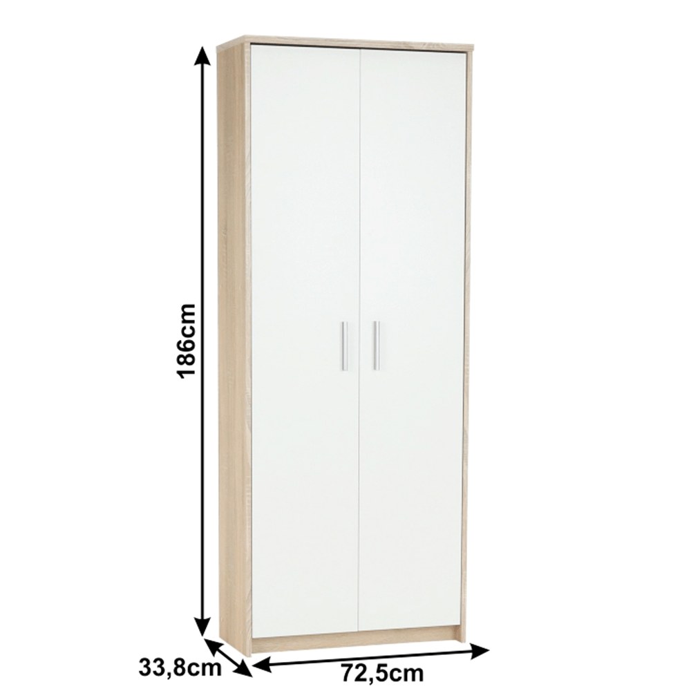 Dulap Johan – schiță cu dimensiuni