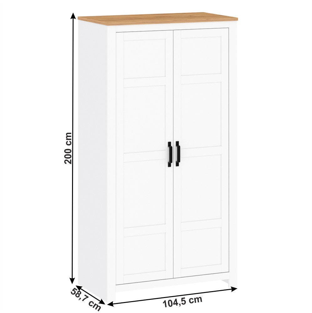 Dulap Lanzette – schiță cu dimensiuni