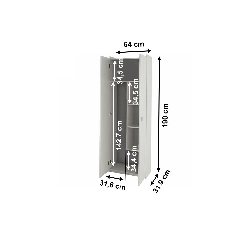 Dulap Natali – schiță cu dimensiuni