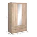 Dulap Norty – schiță cu dimensiuni