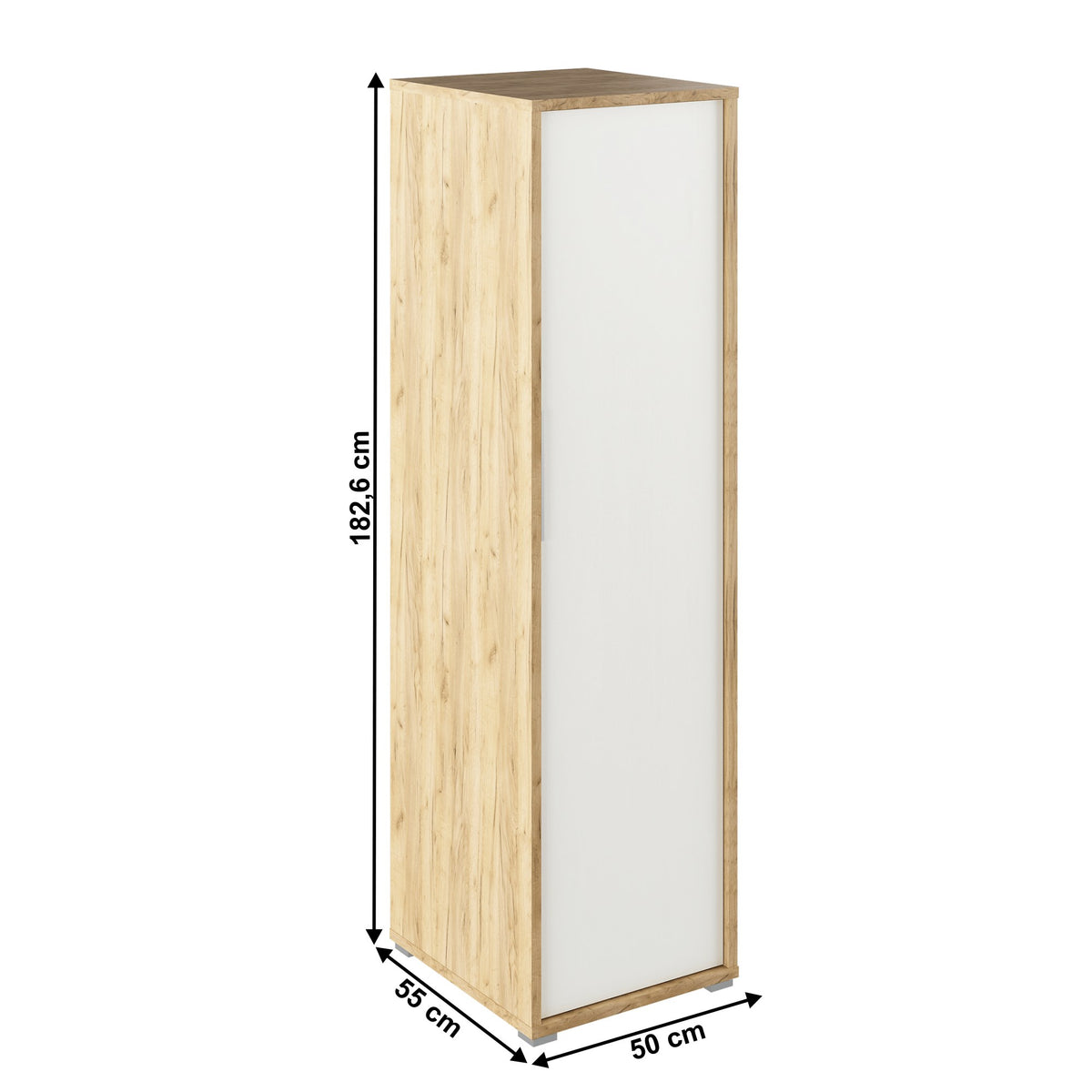 Dulap Rioma – schiță cu dimensiuni
