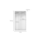 Dulap Smart – schiță cu dimensiuni