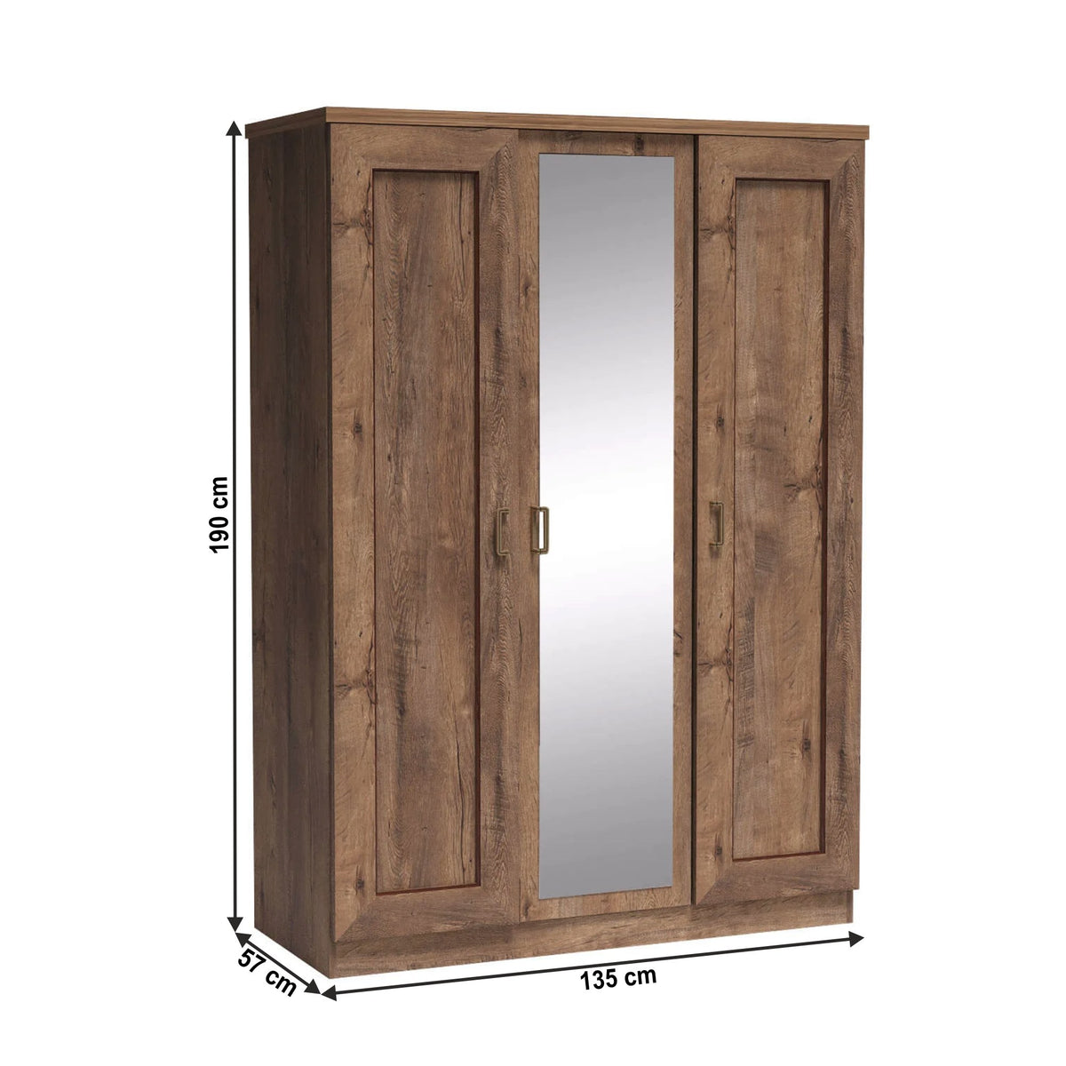 Dulap Tedy – schiță cu dimensiuni