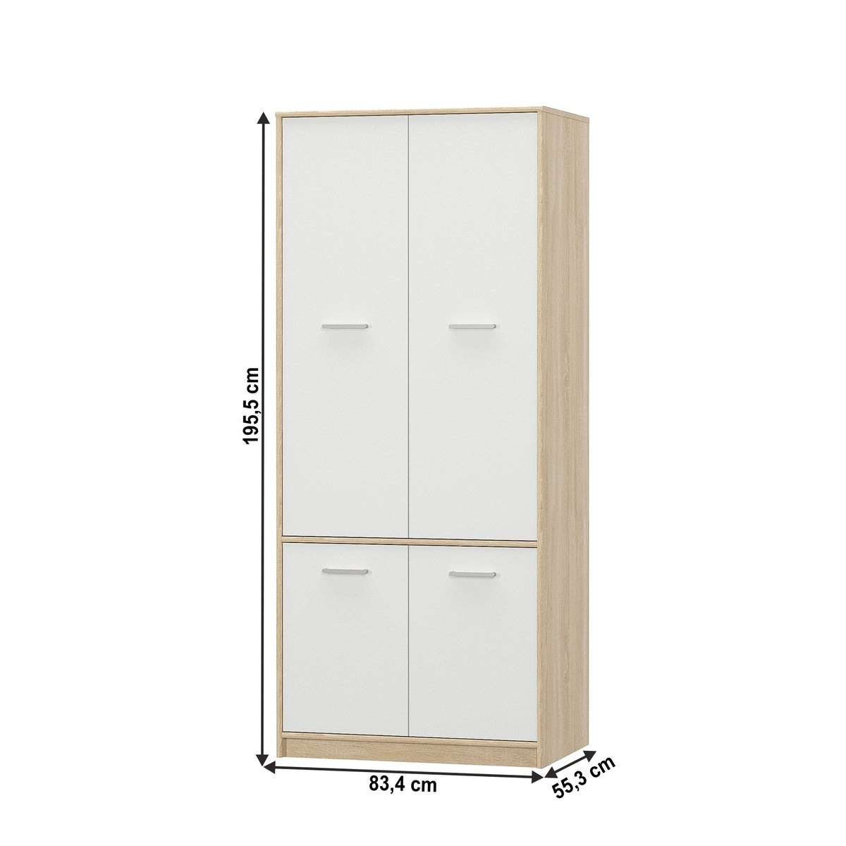 Dulap Teyo – schiță cu dimensiuni