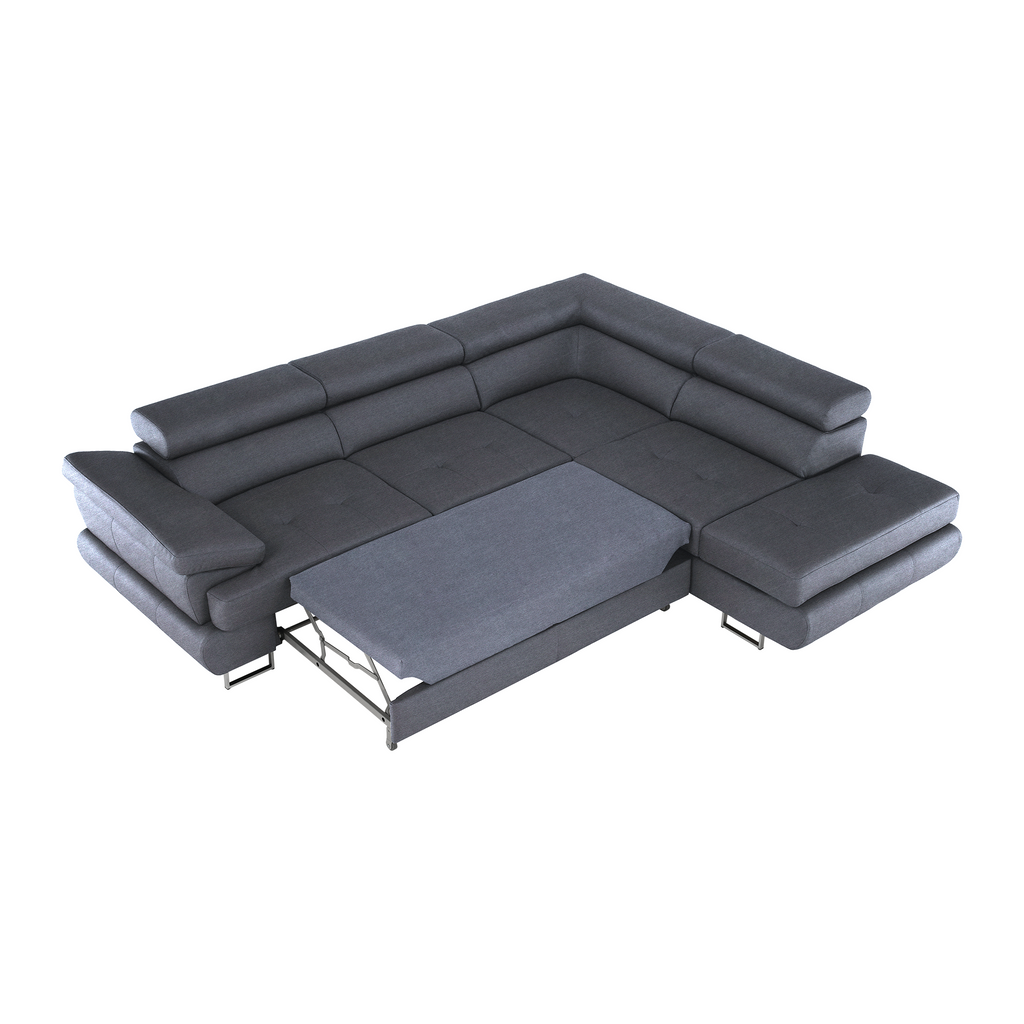 Set canapea cu spatiu de depozitare, BUTON R
