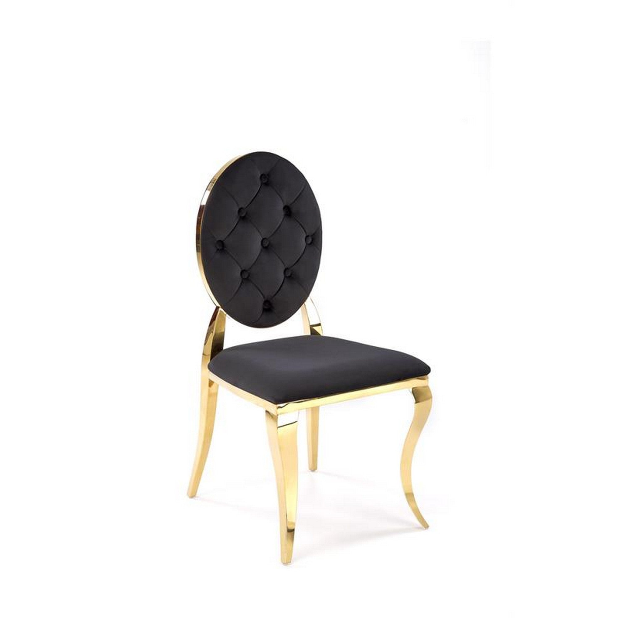 Scaun K556, negru/auriu