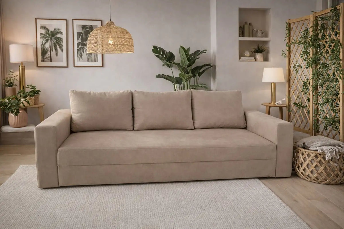 Canapea, extensibila 3 locuri tip pat matrimonial Ecala – Maxinova (imaginea 2)
