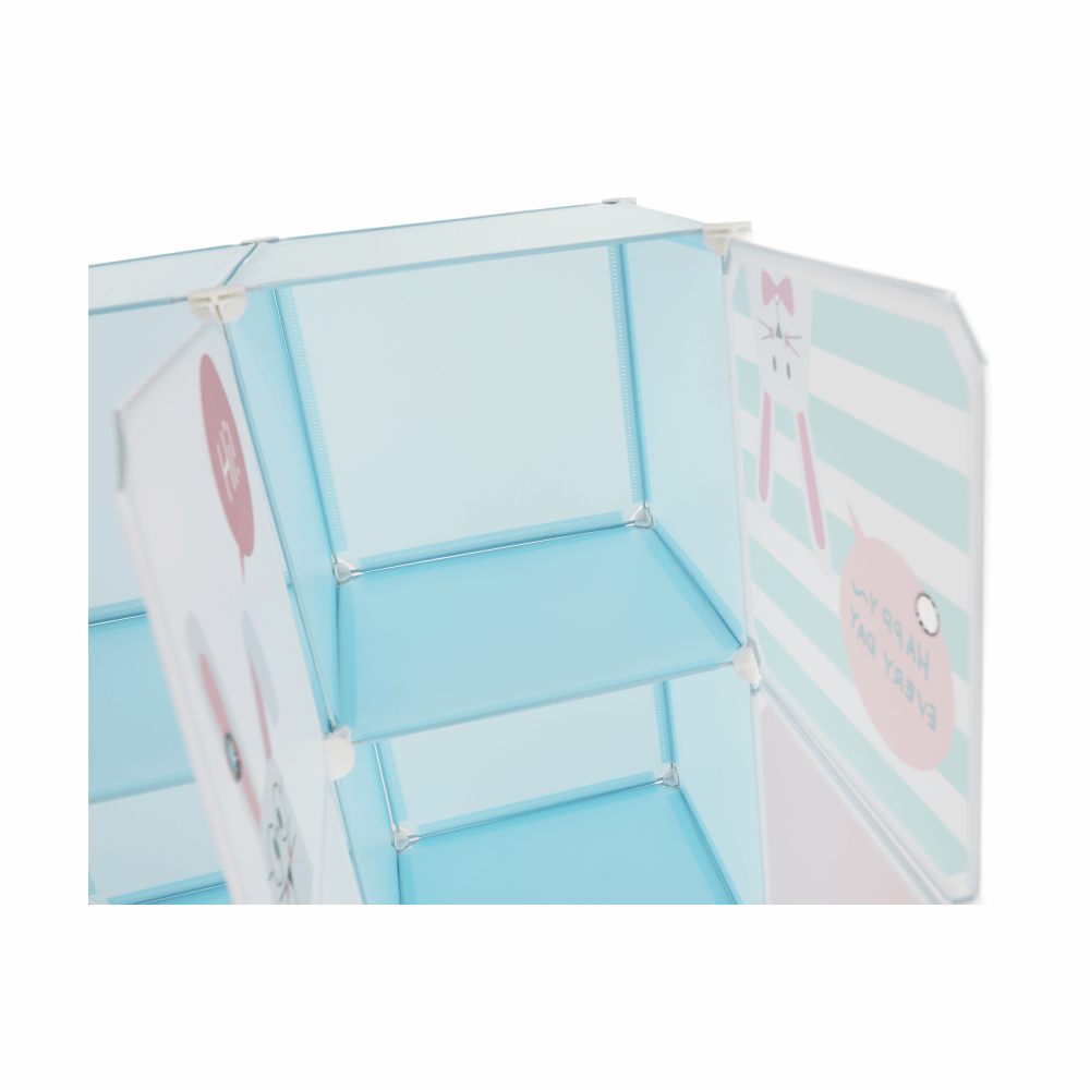 Dulap modular EDRIN, albastru