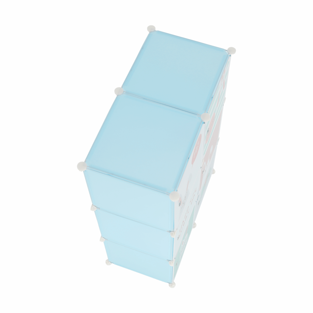 Dulap modular EDRIN, albastru