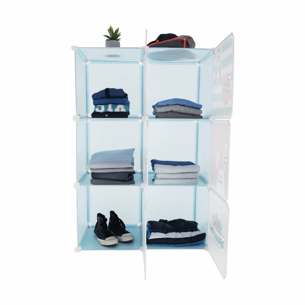 Dulap modular EDRIN, albastru