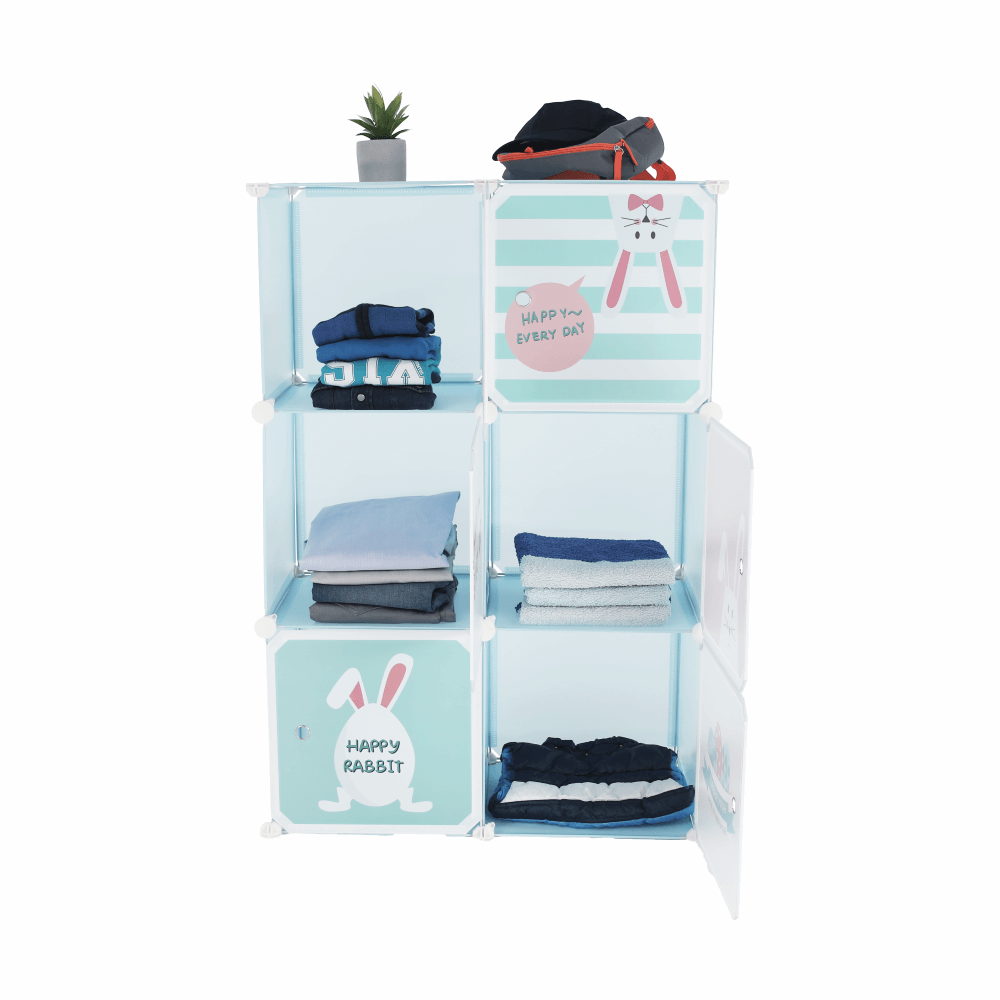 Dulap modular EDRIN, albastru