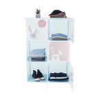 Dulap modular EDRIN, albastru