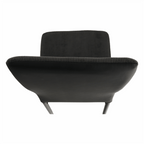 Scaun ENRA, gri inchis / negru