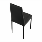 Scaun ENRA, gri inchis / negru