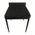 Scaun ENRA, gri inchis / negru
