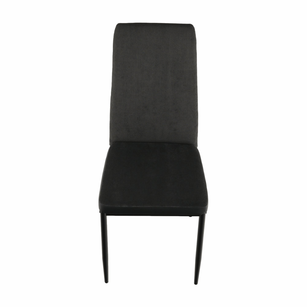 Scaun ENRA, gri inchis / negru