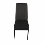 Scaun ENRA, gri inchis / negru