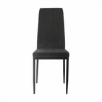 Scaun ENRA, gri inchis / negru