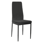 Scaun ENRA, gri inchis / negru