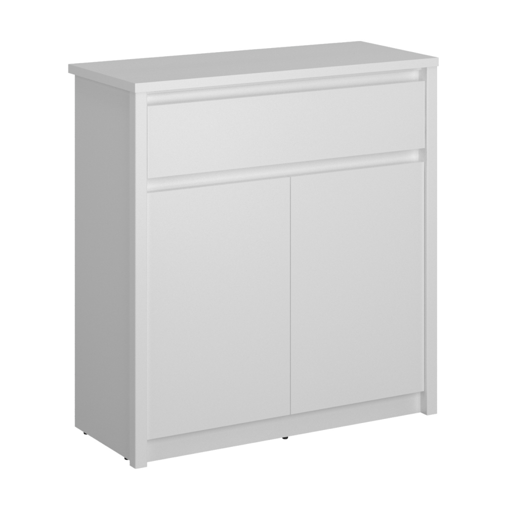 Comoda 2D1S ERODIN, alba