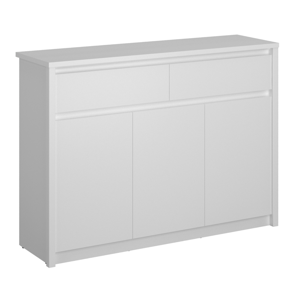 Comoda 3D2S ERODIN, alba