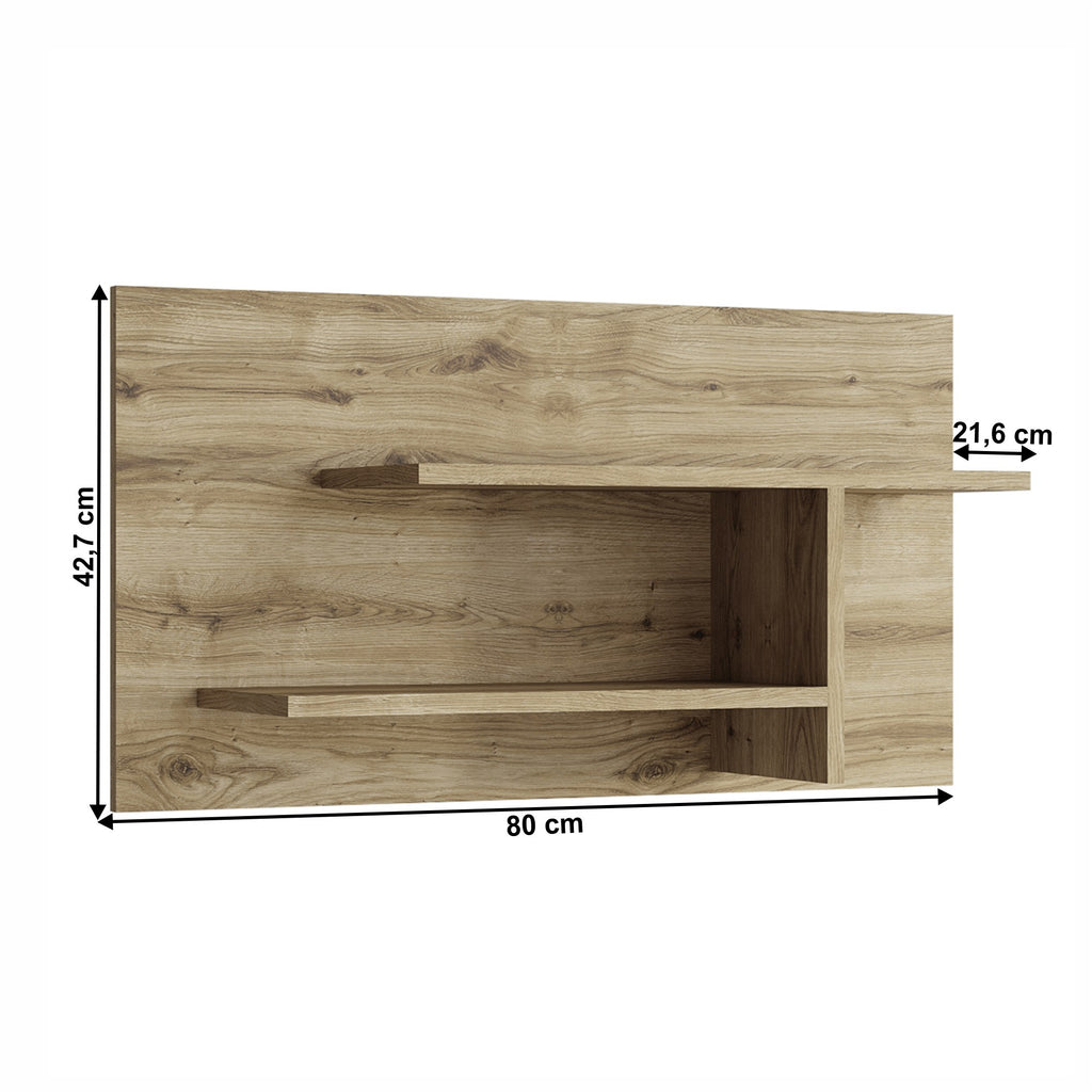 Etajeră Dorsi – schiță cu dimensiuni