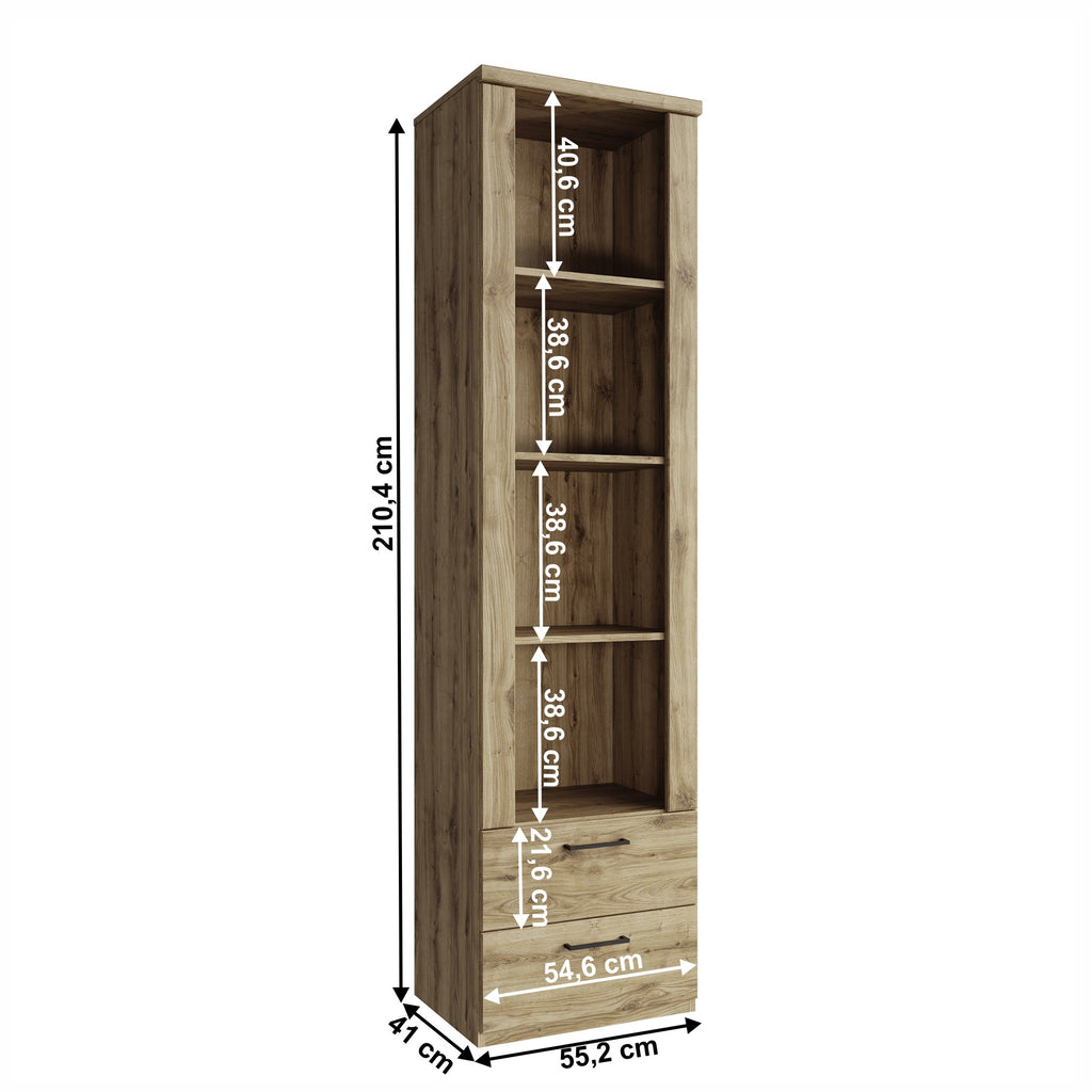 Etajeră Dorsi – schiță cu dimensiuni