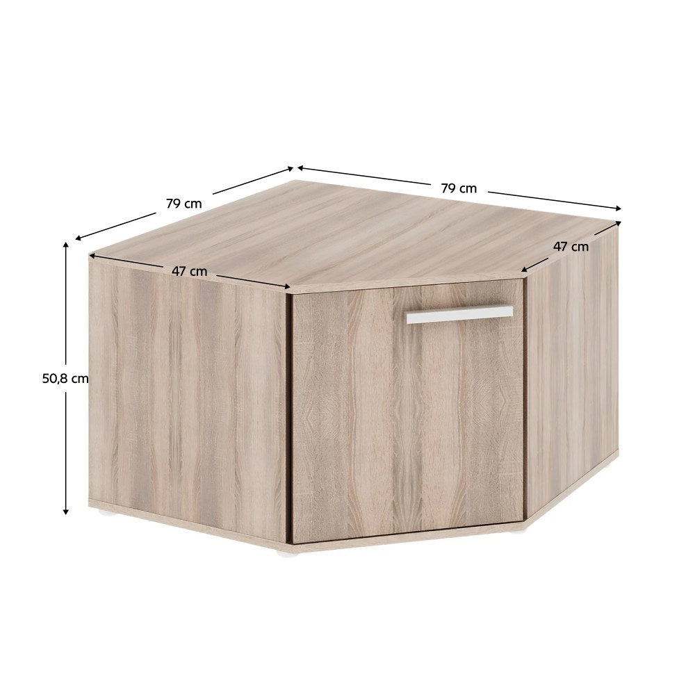 Etajeră Dunaj – schiță cu dimensiuni