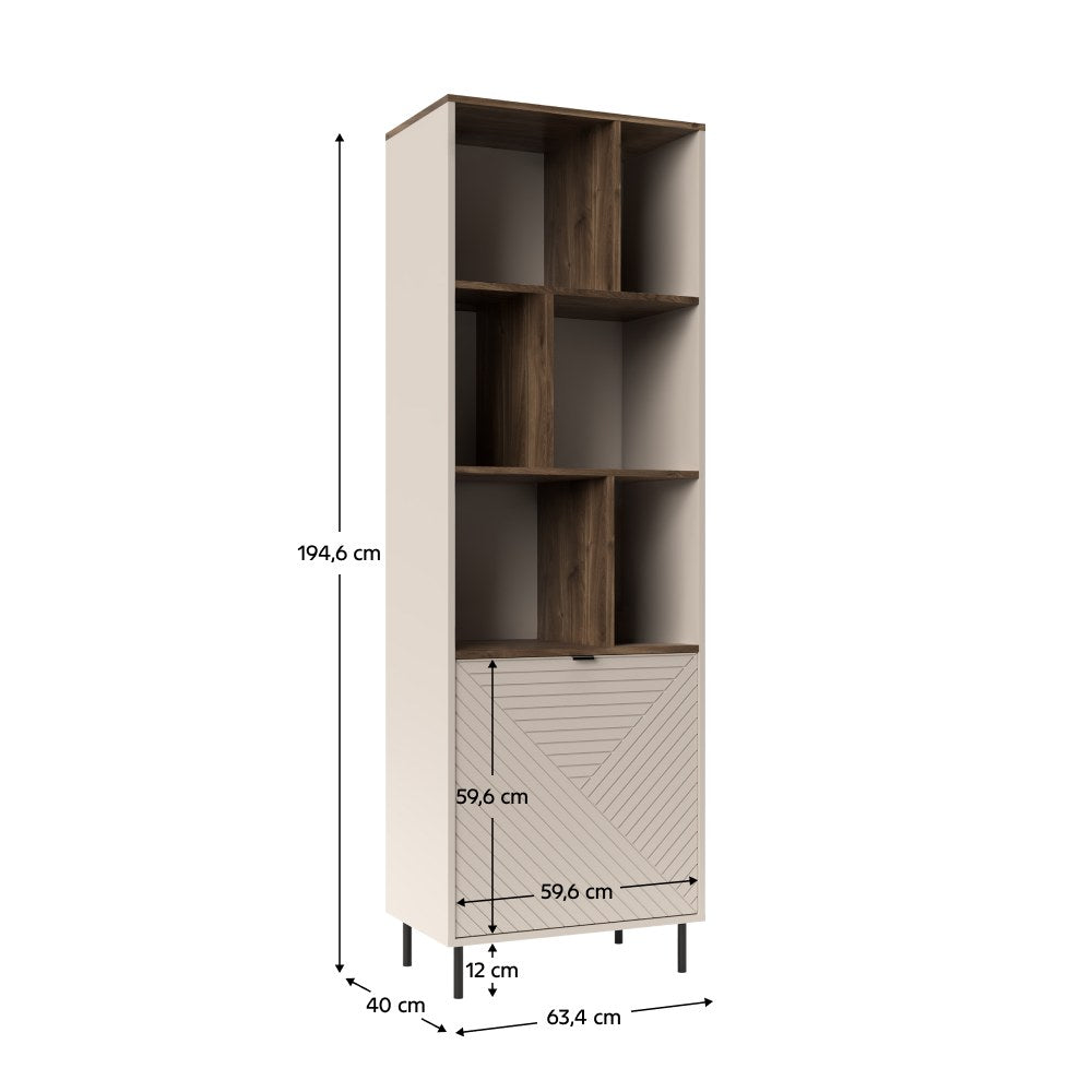 Etajeră Eyco – schiță cu dimensiuni