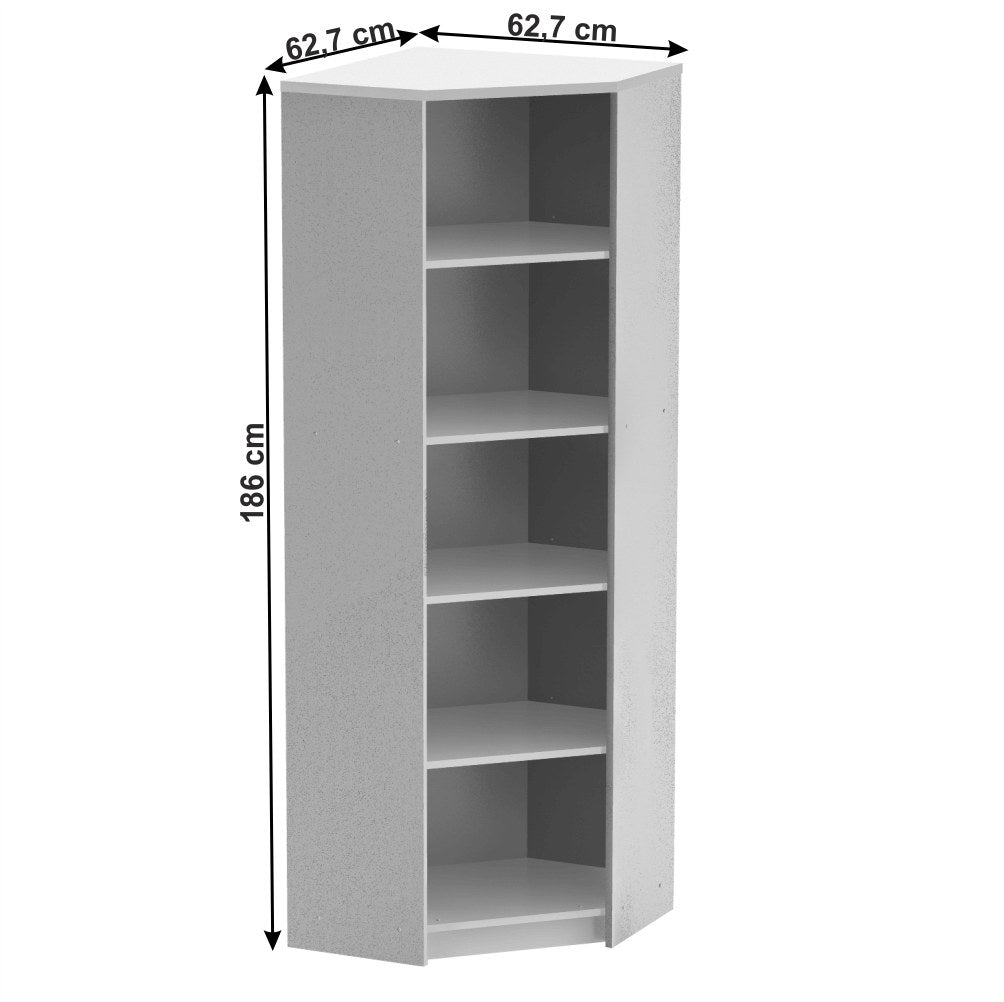 Etajeră Johan – schiță cu dimensiuni
