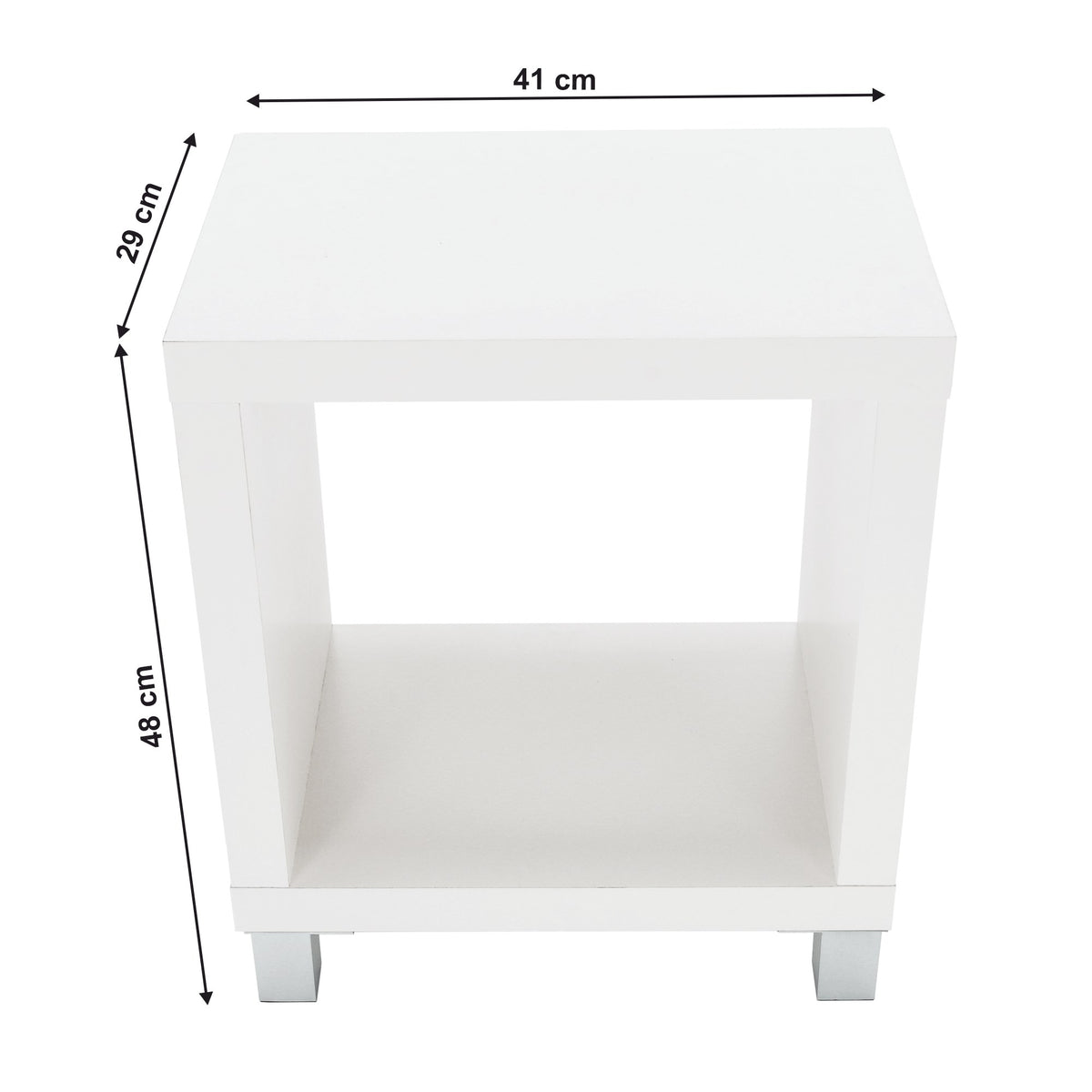 Etajeră Tofi 1 – schiță cu dimensiuni
