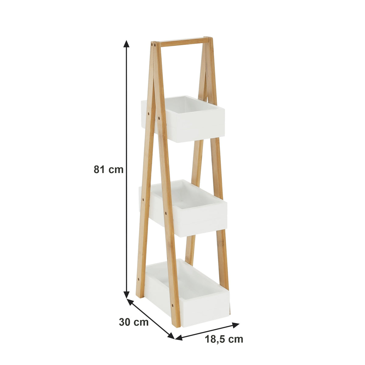 Etajeră Vego – schiță cu dimensiuni