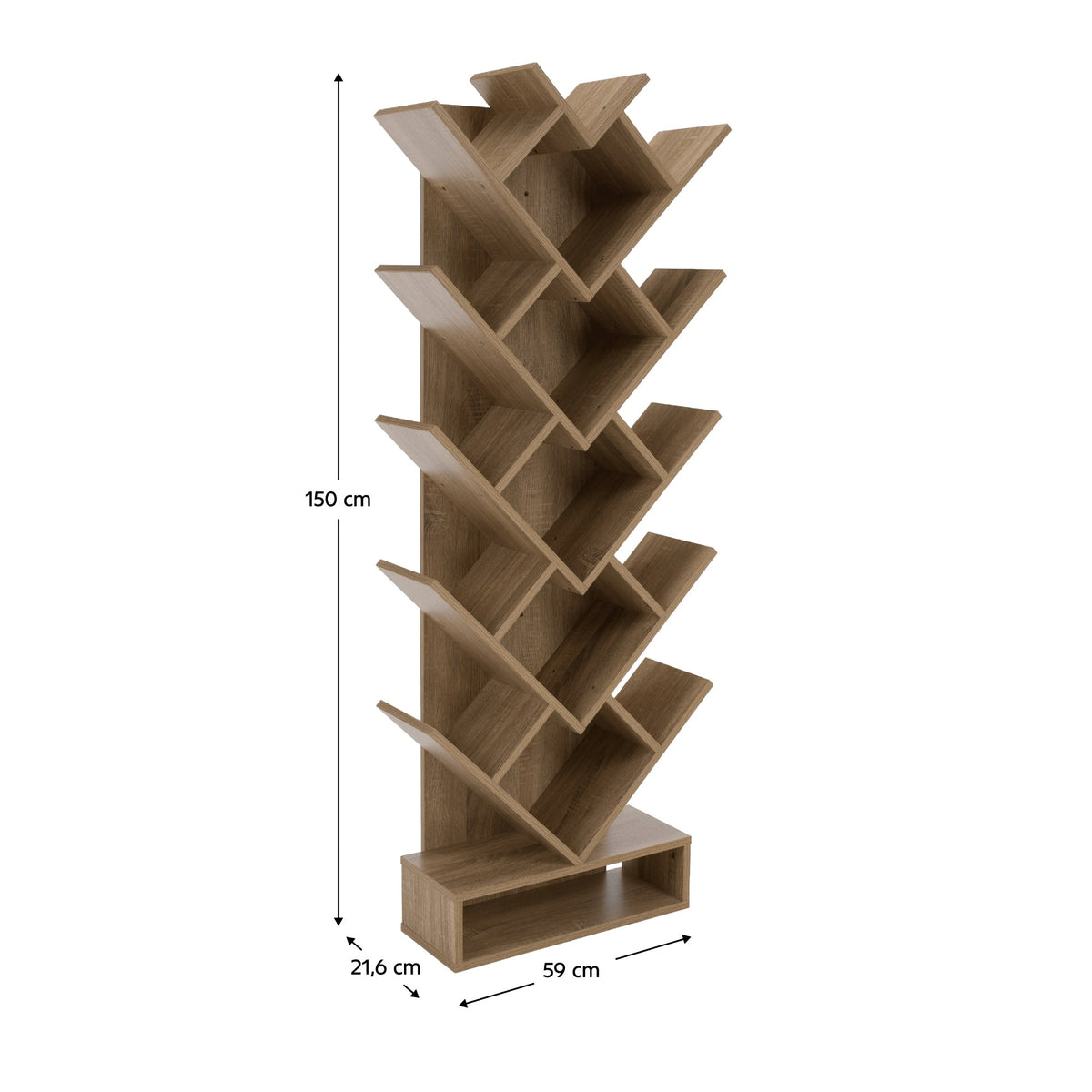 Etajeră Vevey – schiță cu dimensiuni