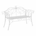Banca de gradina ETELIA NEW, alba
