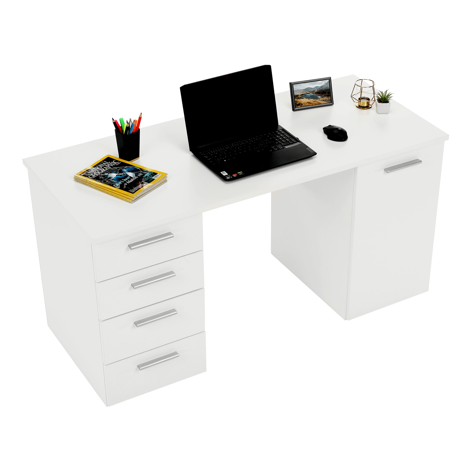 Birou PC EUSTACH, alb