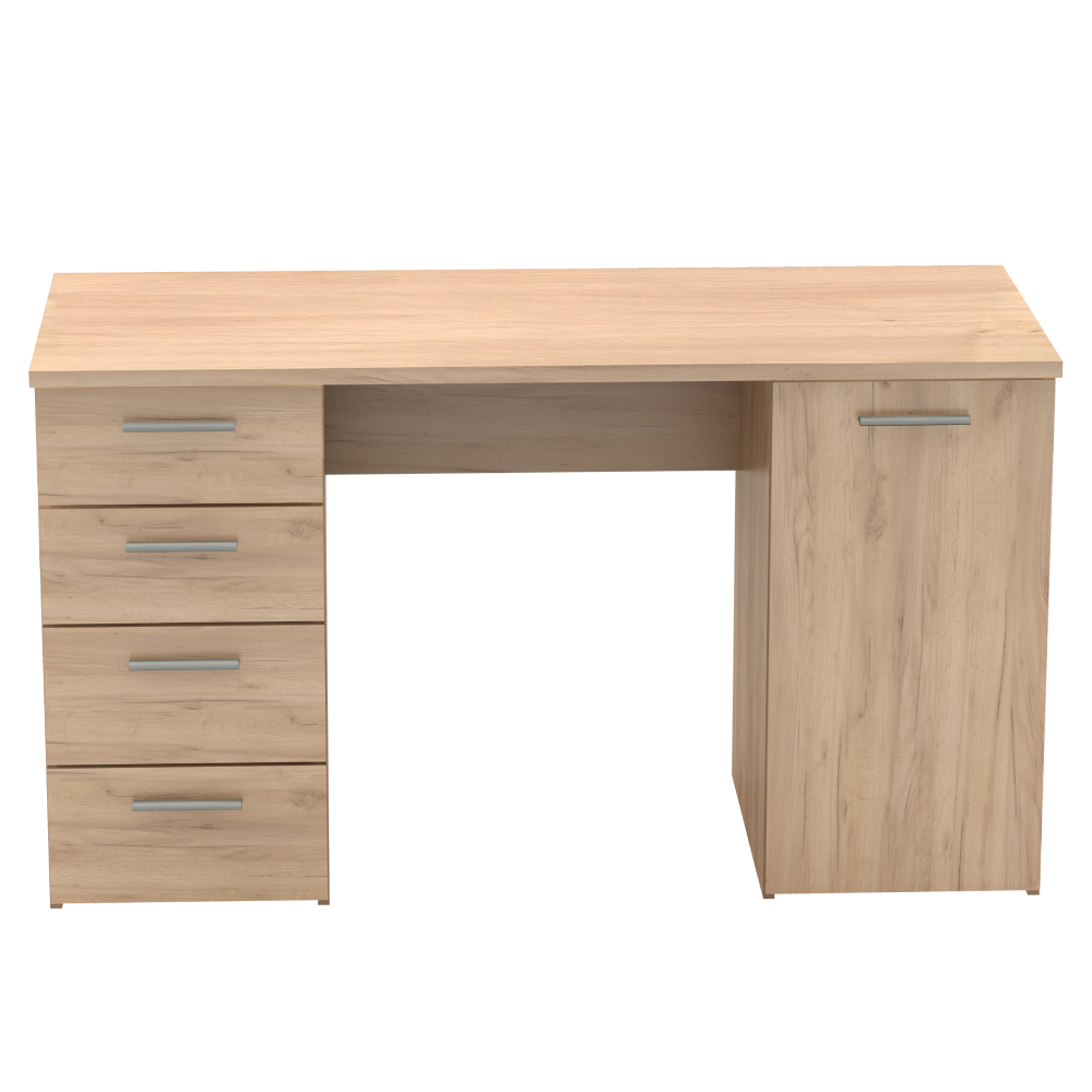 Birou PC EUSTACH, stejar artisan