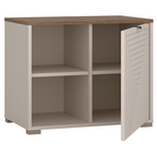 Vitrina EYCO 1D, casmir/stejar castello