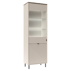 Vitrina EYCO 1D1W, casmir/stejar castello