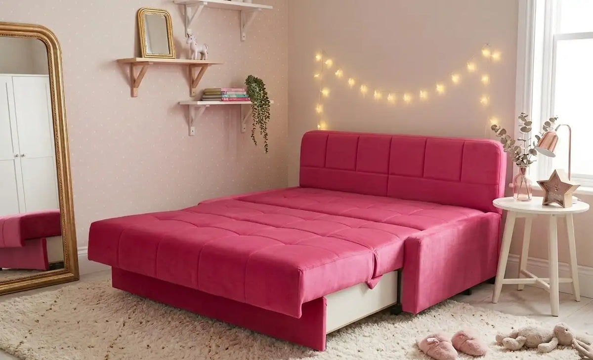 Canapea, extensibila cu 2 locuri tip pat matrimonial, cu lada de depozitare Cordova – Maxinova (imaginea 2)