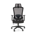 Scaun de birou tapitat GOLIAT, negru
