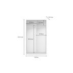 Dulap SMART Metropol ST120 2D, vedere 7
