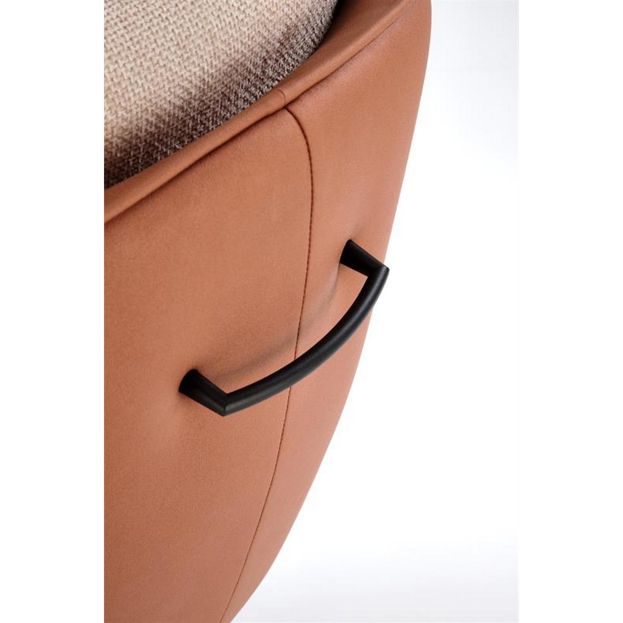Scaun K554, maro / bej / negru
