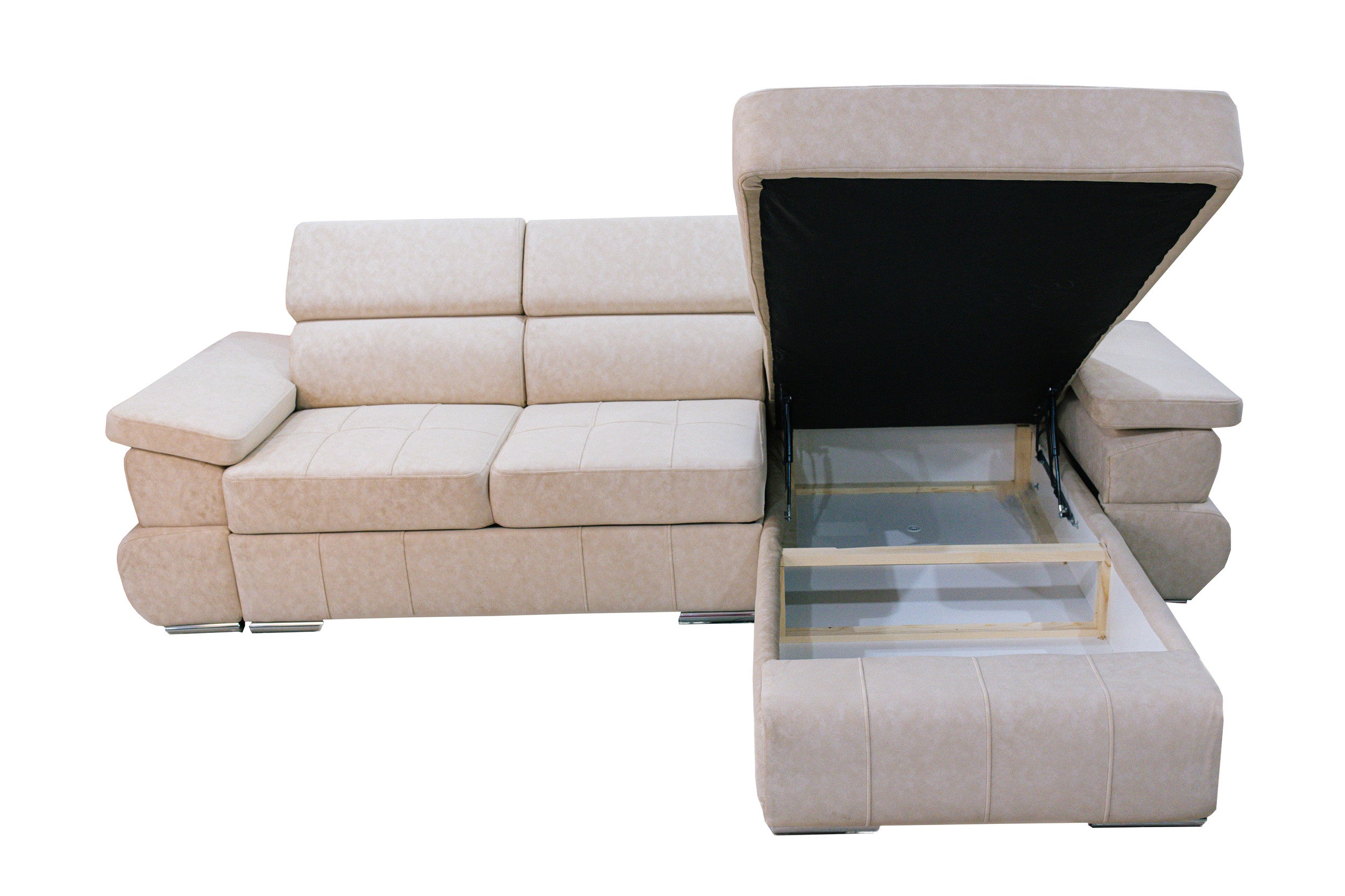 Coltar Tivoli, extensibil, cu lada de depozitare – Sofas Collection (imaginea 5)